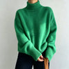 Minimalist Turtleneck Wool Sweater