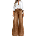 Vintage High-Waisted Wide-Leg Jeans