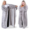 Oversized Fleece Wearable Blanket