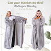 Oversized Fleece Wearable Blanket