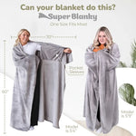 Oversized Fleece Wearable Blanket