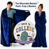 Oversized Fleece Wearable Blanket