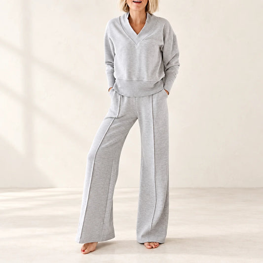 Relaxed Long Sleeve Lounge Set