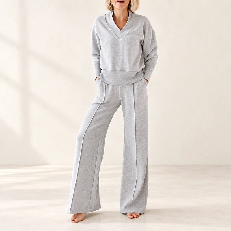 Relaxed Long Sleeve Lounge Set