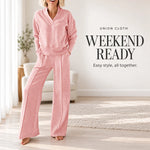Relaxed Long Sleeve Lounge Set