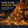 🎅✨ 2026 New Santa’s Flying Sleigh Gift Cascade – Solar Christmas Garden Light