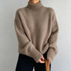 Minimalist Turtleneck Wool Sweater