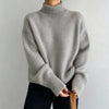 Minimalist Turtleneck Wool Sweater