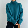 Minimalist Turtleneck Wool Sweater