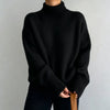 Minimalist Turtleneck Wool Sweater