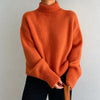 Minimalist Turtleneck Wool Sweater