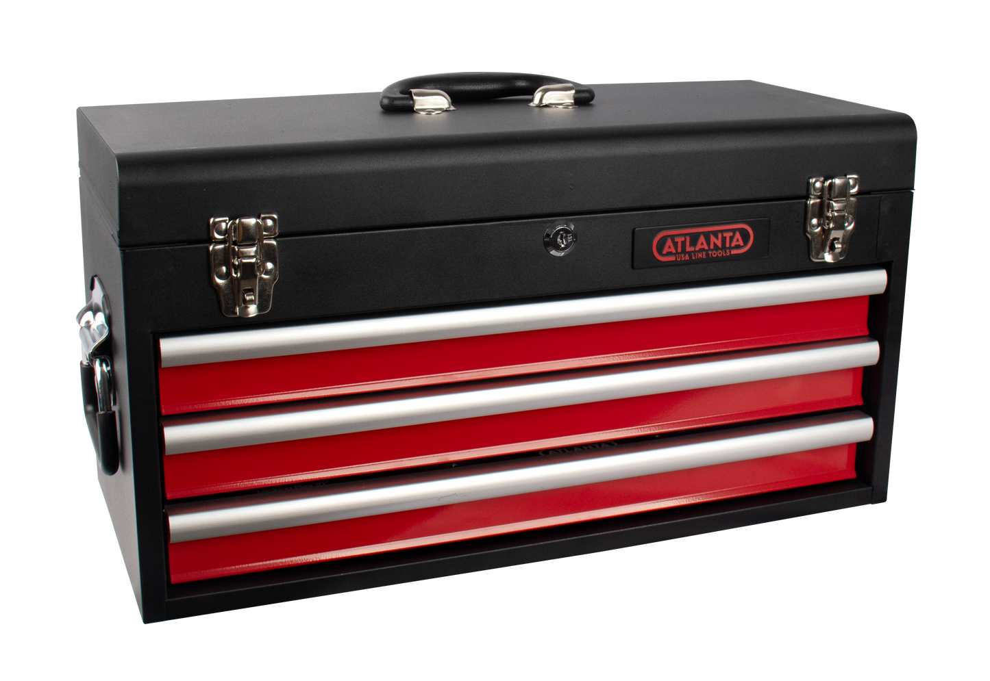 CAJA DE HERRAMIENTAS ATLANTA CON PISTOLA DE IMPACTO A BATERIA