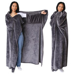 Oversized Fleece Wearable Blanket